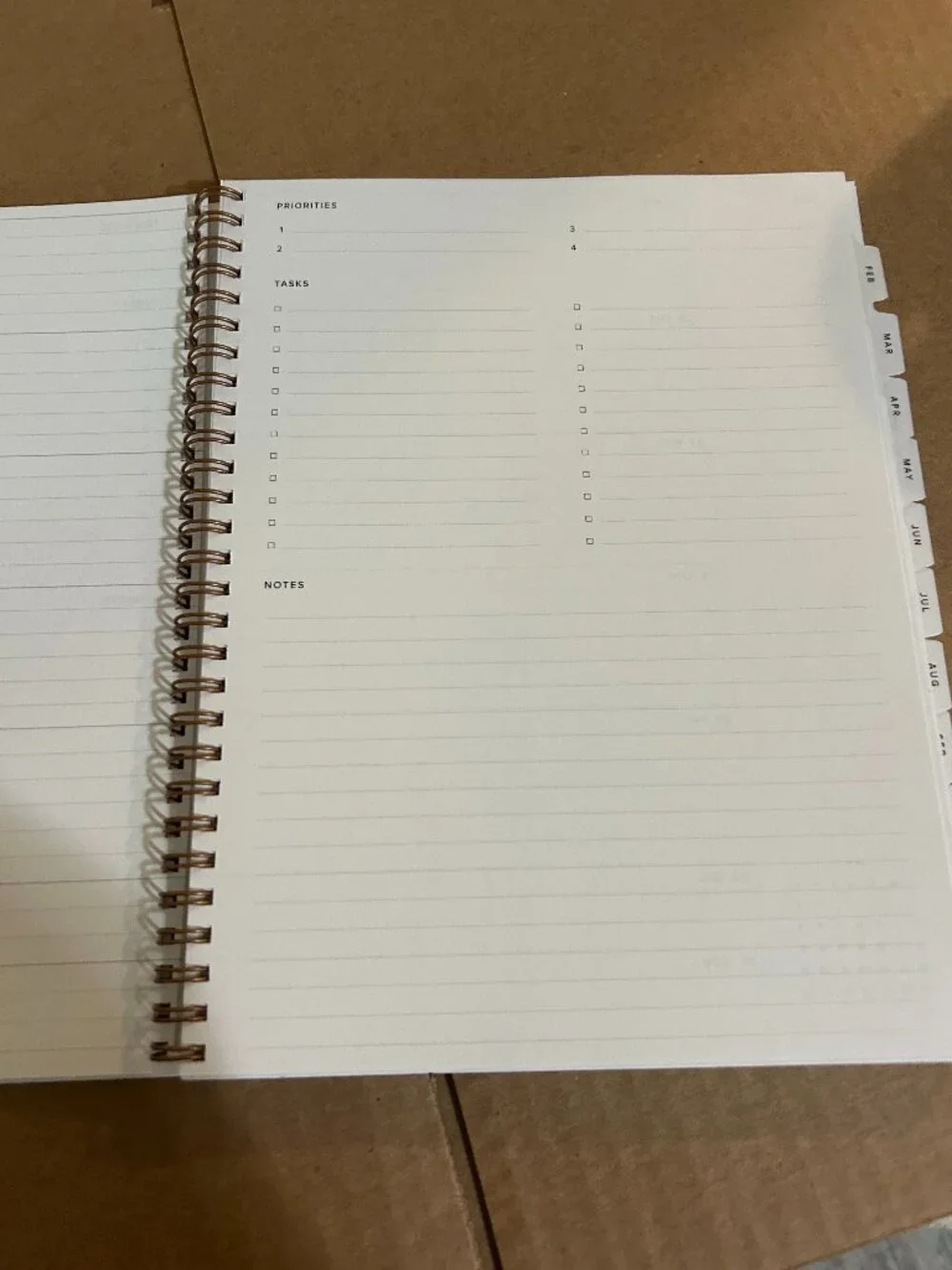 NWOT Appointd x The Anna Edit Lavender Yearly Planner